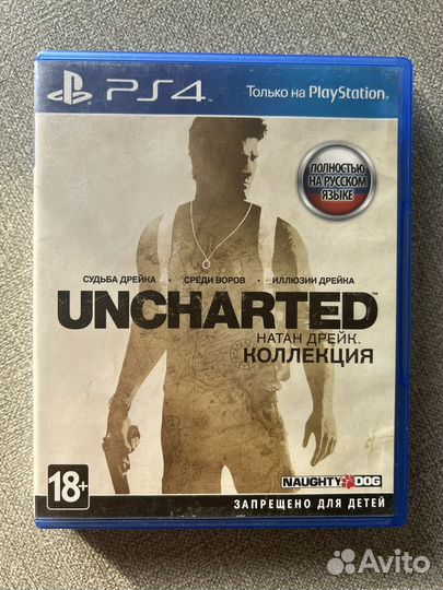 Uncharted. Натан Дрейк. Коллекция ps4, ps5