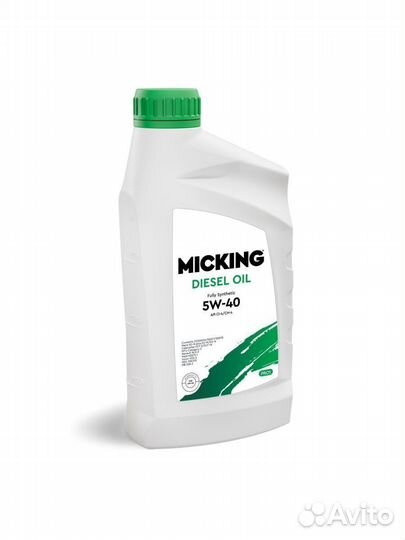 Моторное масло Micking Diesel Oil PRO1 5W-40 CI-4