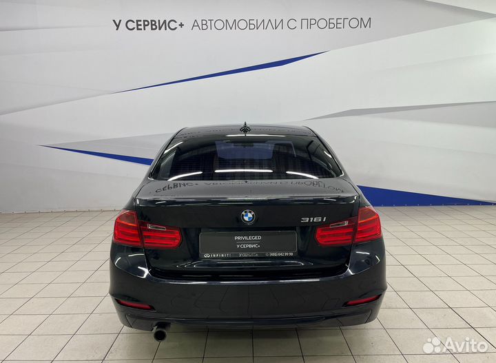BMW 3 серия 1.6 AT, 2013, 188 411 км