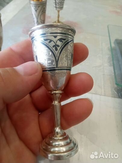 Рюмка серебро