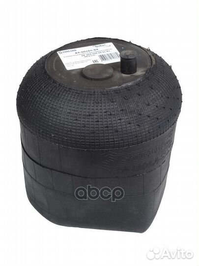 Пневмоподушка без стак. 1отв. смещ.10 1шп-шт.М