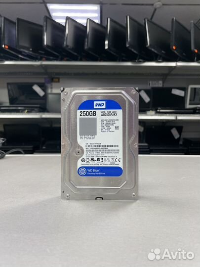 WD Caviar Blue, 250Gb, HDD, SATA III, 3.5