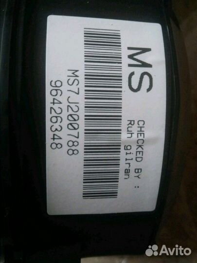 Щиток приборов Шевроле Авео.(96426348)