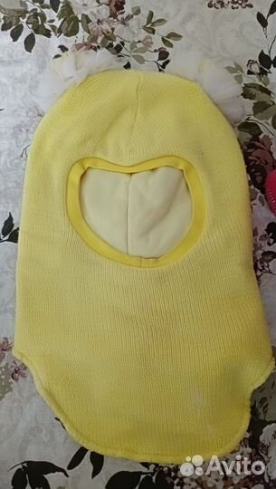 Шапка шлем 2-3 года