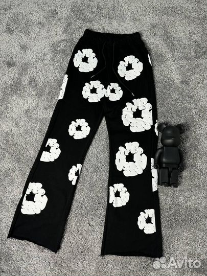 Штаны denim tears черные