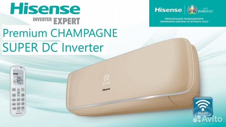 Кондиционеры Hisense on/off, inverter