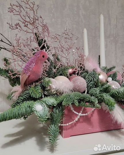 Новогодние декор, новогодние композиции