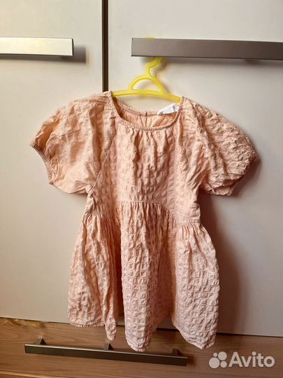 Платье, Зара. 2-3 года. 98см