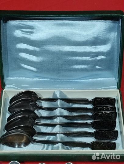 Чайные мельхиоровые ложки