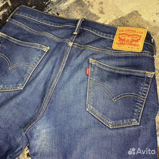 Джинсы levis 511 34x34