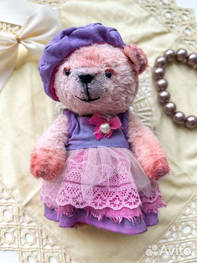 Мишка тедди ручной работы