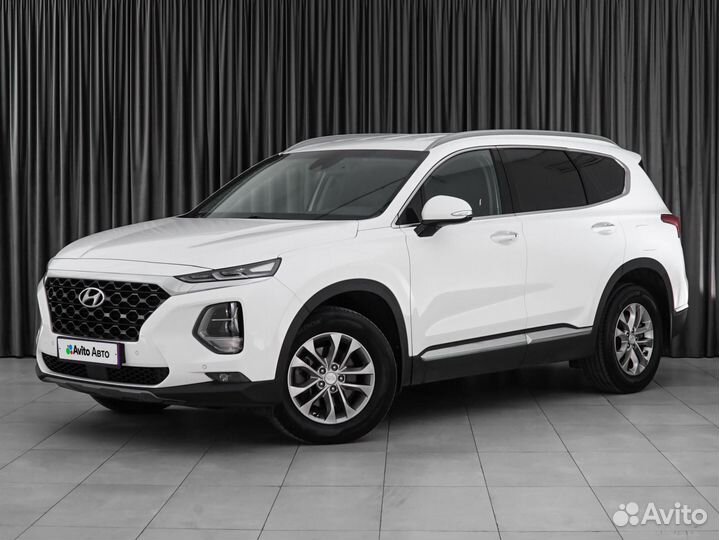 Hyundai Santa Fe 2.4 AT, 2019, 90 200 км