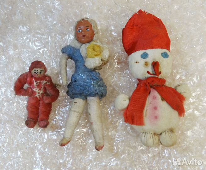 Старинные елочные игрушки