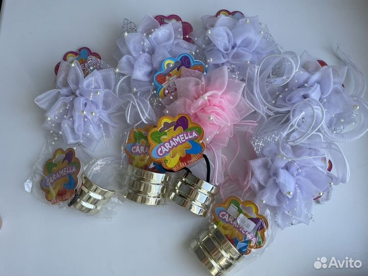 Резинки для волос пакетом. Новые