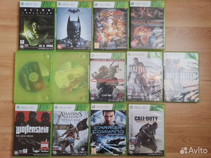Игры на Xbox 360 и Xbox One