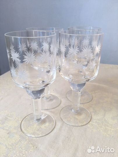 Рюмки хрустальные СССР