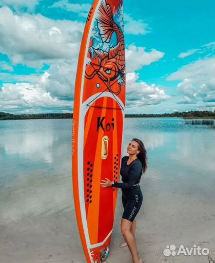 Надувная сап доска 350см Кои Sup board Koi