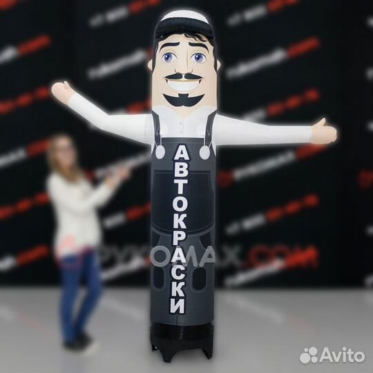 Надувные фигуры для рекламы автомагазина