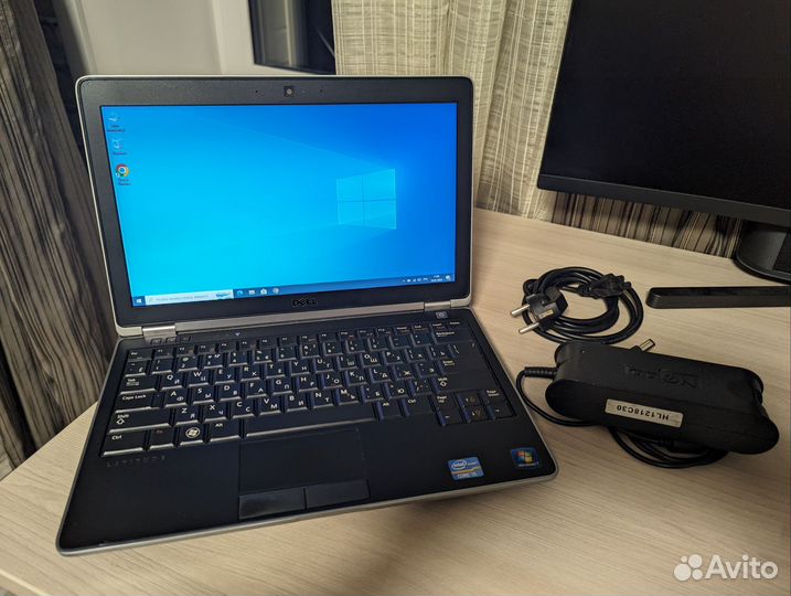 Компактный ноутбук Dell i5-2520M/128 SSD/4 RAM