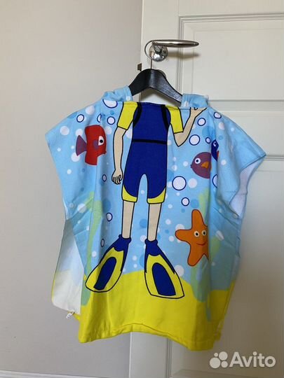 Пляжное полотенце детское на мальчика