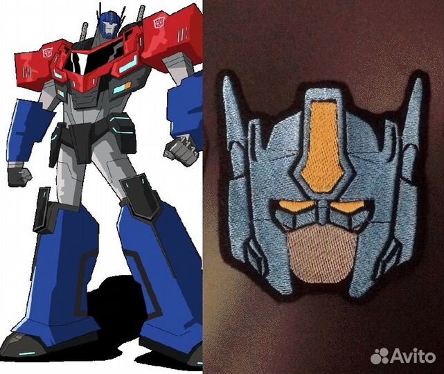 Нашивка оптимус прайм трансформеры