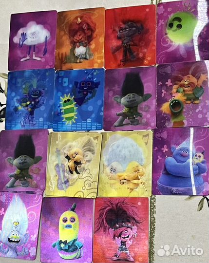 Магниты тролли переливашки