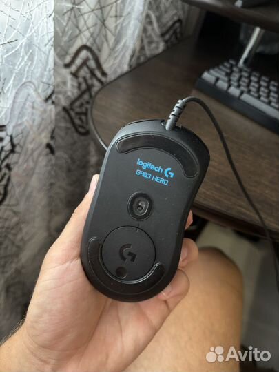 Logitech клавиатура, мышь, наушники