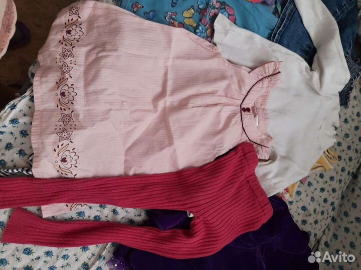 Вещи пакетом на девочку 3-5 лет