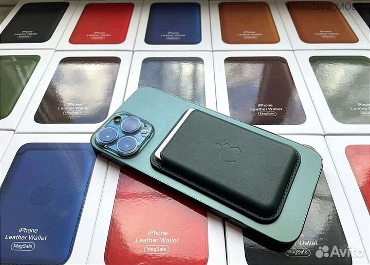 Держатель для карт MagSafe Wallet Премиум