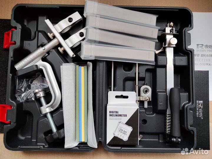 Ruixin rx 009 с угломером и алмазными брусками
