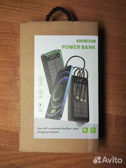 Power bank solar energy 50000 mah повебанк
