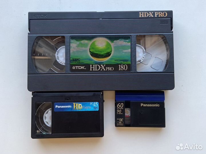 Оцифровка видеокассет форматов VHS, VHS-C, Video8