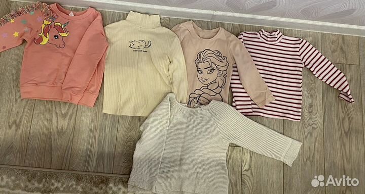 Вещи пакетом на девочку 92 98