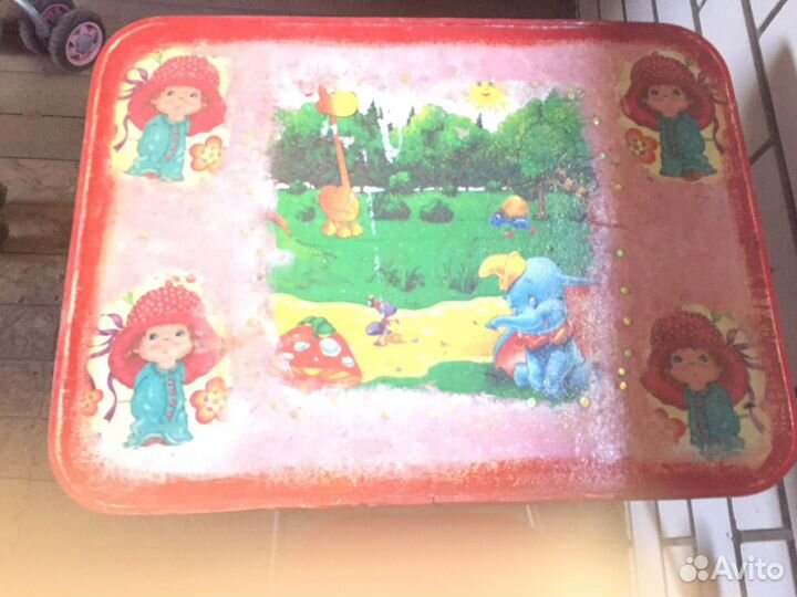 Детский стол и стул растущая парта