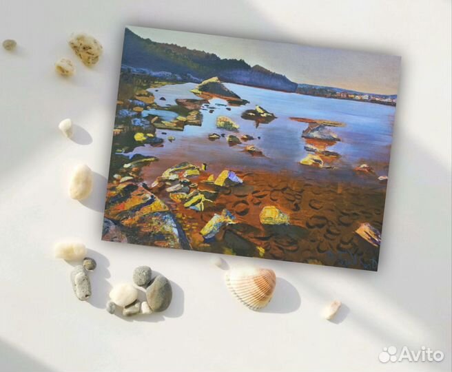 Картина маслом на холсте пейзаж