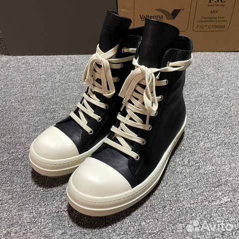 Кеды Rick Owens Ramones купить в Москве | Личные вещи | Авито