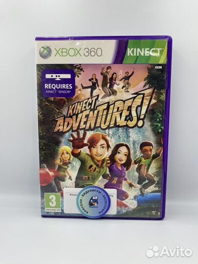 Kinect Adventures xbox 360 (б/у, рус.суб.)