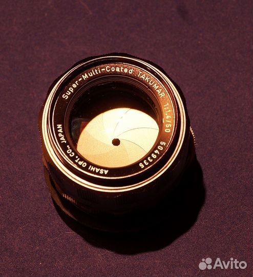 Super-Multi-Coated Takumar 50mm f1.4