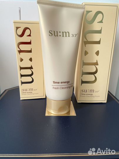 Гель-пенка для умывания SUM37 антивозрастная люкс