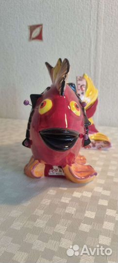 Фигурка рыбы фарфоровая