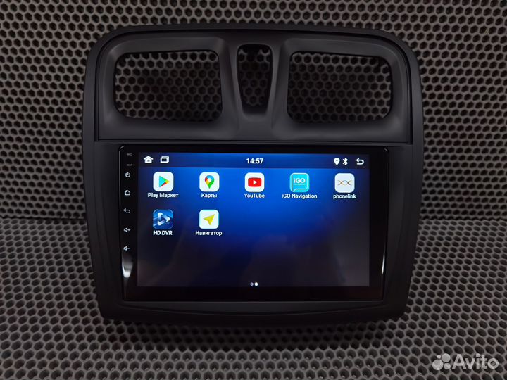 Магнитола Renault Logan 2 Android IPS экран новая