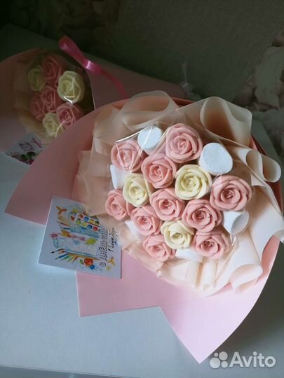 Шоколадные букеты учителю