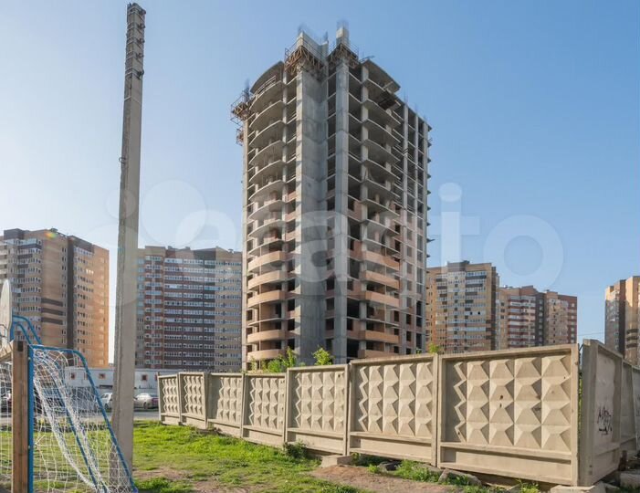 2-к. квартира, 58,9 м², 22/26 эт.
