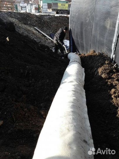 Дренажная труба Софтрок под ключ