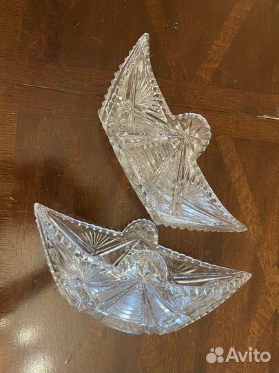 Салатник хрустальный