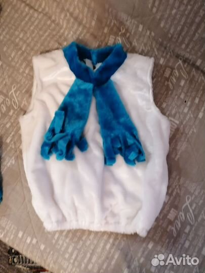 Новогодний костюм снеговика