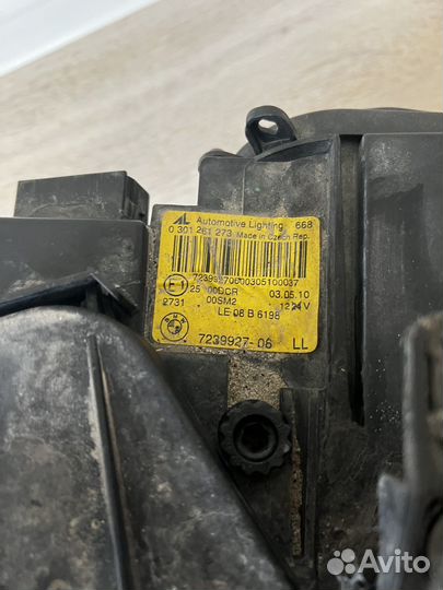 Левая фара BMW E92 рестайлинг LED