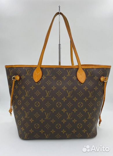 Louis Vuitton Monogramm Neverfull MM Bag винтаж