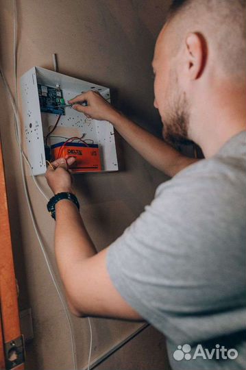 Монтаж камер видеонаблюдения