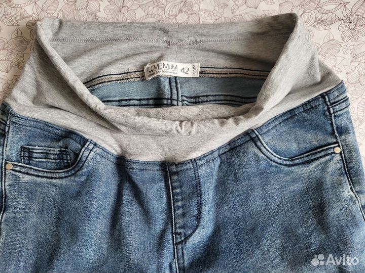 Джинсы для беременных 42-44
